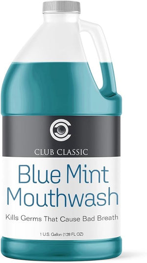 Club Classic Blue Mint Mouthwash - Gallon