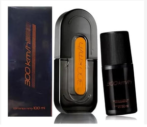 300 KM PERFUME 100ml+roll on desodorante