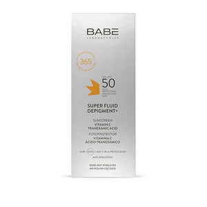 - Super Fluid Depigment+ Fotoprotector SPF 50 | Facial Antimanchas | Resistente Al Agua | Todo tipo de piel | Fotoenvejecimiento | Protecci?n Da?o Solar | Unifica el tono | 50ml