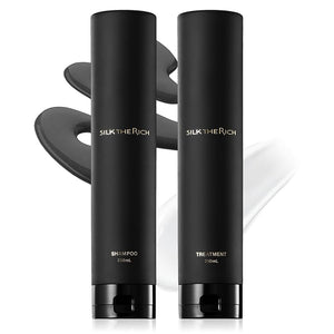 Shampoo &amp Conditioner Set Clarifying &amp Moisturizing for Dry Itchy Scalp &amp Damaged Hair Color-Safe Sulfate &amp Paraben Free Shampoo &amp Conditioner for Women &amp Men Black (8.5 f