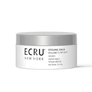ECRU New York Styling Balm, Flexible Hold Hair Wax, Styling Cream, Texturizing Hair Products, Travel Size Pomade, 1.69oz