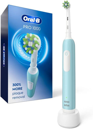 Oral-B Pro 1000 CrossAction Electric Toothbrush Green