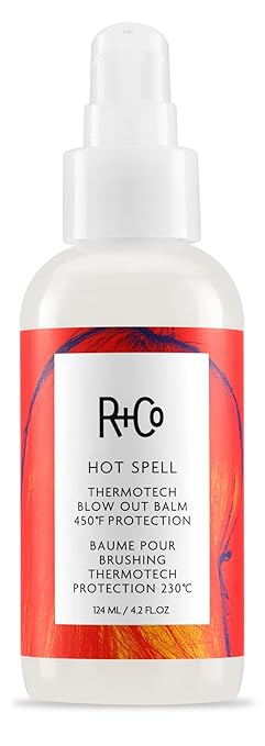 R+Co Hot Spell Thermotech Blowout Balm 450* F Protection Provides Frizz Protection + Long Lasting Style Vegan + Cruelty-Free