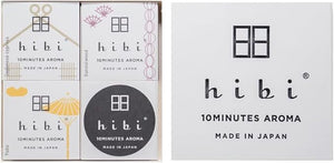 Hibi Gift Box 3 Assorted Fragrances (Japanese Cypress, Sandalwood, Yuzu)