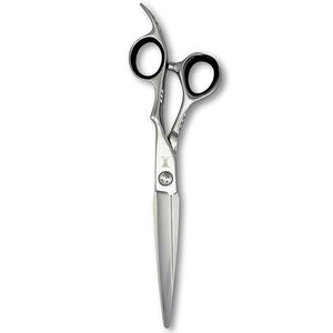 Scissors for Professional Hair Cuts - 6.5 Inch Shears Designed by Saki Shears - Japanese Style 440C Stainless Steel - For Barbers and Hairdressers