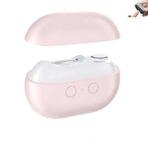 Easy Clip Nail Clippers Easy Clip Electric Nail Clippers - New 3 in 1 Polishing Clipper with Light Designed for Extra Hard/Thick Hands &amp Feet Nails for Limited Mobility People (Pink)