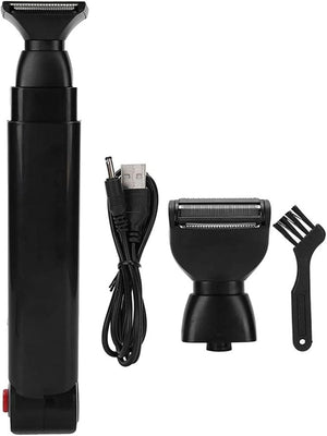 Back Shaver - Electric Shaver for Back Hair Body Removal, Body Hair Trimmer | Foldable Body Shaving with Ergonomic Handle, Extension Groomer, Portable Full Leg Trimmer for Men Women Adults