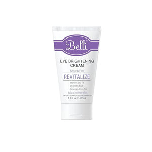 Belli eye cream for brightening wrinkles dark circles anti-aging skin renewing and puff Enriched Vitamin | Skin Smoothing | For All Skin Types &amp Pregnancy-safe Safe