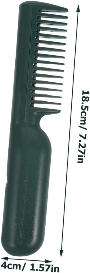 Straightener Brush Heating Hair Styling Tool for Quick Straightening Curling Scald Design for Men Women Portable USB Rechargeable Electric Comb