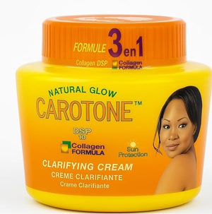 Natural Glow Carrot Moisturizing Cream- Hydrating Face &amp Body Cream Even Skin Tone with SPF 10 Daily Use 300ml