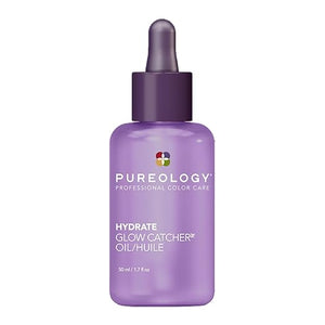 Pureology Hydrate Glow Catcher Hair Oil - Anti-Frizz Up to 72 Hours of Hydration &amp Hair Shine Heat Protectant Vegan
