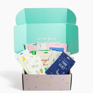 FACETORY K-Beauty Sheet Mask Gift Set ? 15 Premium Korean Face Masks in Stylish Gift Box | Hydrating Brightening &amp Soothing Skincare Variety Pack