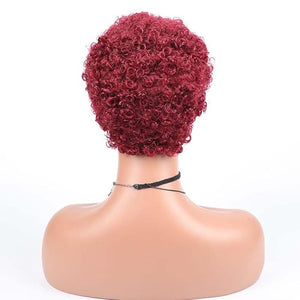short curly afro wig Women's African fake curly hair Women's fake curly hair Curly Wigs for Black Women Fashion Short Afro Curly Wig