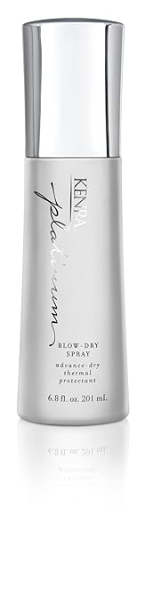 Platinum Blow-Dry Spray | Time-Saving Heat Protectant | Detangles Smooths and Softens | Eliminates Frizz &amp Resists Humidity | Medium To Coarse Hair