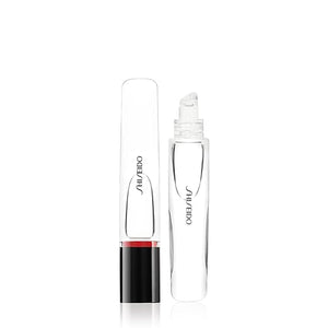 Shiseido Crystal GelGloss - Ultra-Clear, Hydrating Gloss for Wet-Look Finish &amp; Boosted Color Vibrancy - Weightless, High-Shine &amp; Comfortable Wear