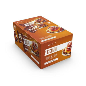 CICOBAR by HTLT | Soft &amp Delicious Protein Bars | 20g of Plant-Based Protein and only 230 Calories per Serving | High-Protein Snacks for Adults | 12-Pack (Cinnamon Roll)