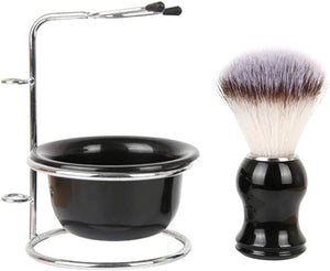 Shaving Kit Shaving Brush Set Brush Holder Stand Bracket Rack Bowl Mug Hair Removal Beard Brush Gift for Men