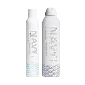 NAVY HAIR CARE Volumizing Hair Spray Set | Dry Texture + Skipper | Light hold with Texture | 7 oz + 10 oz