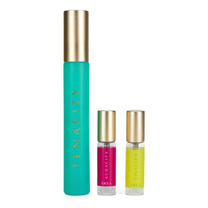 LWYA Audacity Fragrance Discovery Set - Perfumes for Women with Sweet Scents - Express Your Aura with Audacity Tenacity Vivacity EDP Sprays - 3 pc