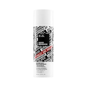 IGK GOOD BEHAVIOR Intense Daily Smoothing Mask | Vegan + Cruelty Free | 5 Oz