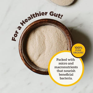 Sari Foods Organic Acacia Fiber Powder (30 Ounce): Natural Whole Food Plant Based Prebiotic Superfood for Gut Health