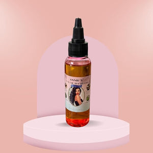 Annie's Hot Oil Treatment - repairs dry damaged or brittle hair to help reduce frizz improved shine and support hair growth. (2 oz bottle)