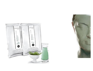 Casmara Premium Quality Algae Peel Off Facial Masks 4.26 Ounce/mask Gel(3.38 Oz)/Mask Powder(0.88 Oz) (green)