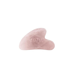 Toty by Sofia Vergara - Gua Sha Facial Tools - Massage Tool - Face Sculpting Tool for Your Skin Care Routine - Eyes Massager - Lymphatic Drainage Massager for Face - Rose Quartz