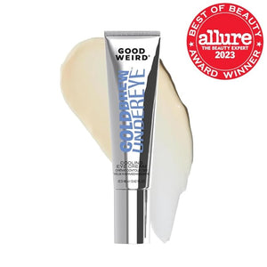 GOOD WEIRD Cold Brew Undereye - Vegan Caffeine Under Eye Serum Cream for Dark Circles and Wrinkles | For Men and Women | Brightening and Smoothing | Subtle Shimmer | Allure Award Winner 0.42 fl. oz.