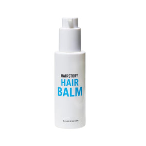 Hairstory Hair Balm Moisturizing Air Dry Lotion Leave In Conditioner Cream for All Hair Types Adds Softness &amp Shine Smooths Frizz Defines Waves &amp Curls 4oz