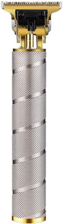 Hair ClippersBeard Trimmer for Men T9 Electric Shaver Hair Cutting Machine Rechargeable Clipper Hair Trimmer Man Beard for Men Barber Professional Trimmer (Color : Silvery)