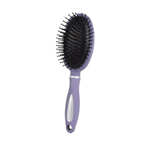 Massage Hairbrush Women Hair Combs Hair Brushes Air Cushion Hair Combs Scalp Massagers 9Inch (Color : Purple)