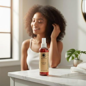 Hydrate Mist Moisturizing Herbal Leave-in Hair Spray Strengthening Formula for Dry Hair and Scalp