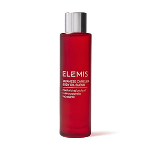 ELEMIS Japanese Camellia Body Oil Blend | Luxuriously Lightweight Body Oil Nourishes Conditions and Softens Pregnant and Postpartum Skin | 100 mL