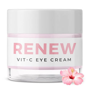 Teami Renew Eye Cream - Facial Skin Care Products - Under Eye Cream for Dark Circles and Puffiness Treatment for Women - Eye Cream Anti Aging Bags &amp Dark Circle Brightening with Niacinamide &amp