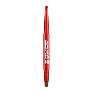 BUXOM Power Line Plumping Lip Liner, Long Lasting, Waterproof &amp; Retractable Lip Pencil, Moisturizing Formula with Peptides &amp; Vitamin E, Matte Finish, Cruelty-Free, No Sharpening Needed