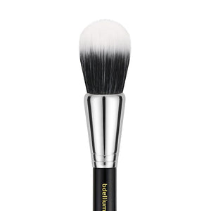 Bdellium Tools Professional Makeup Brush - Maestro Series 958 Duo Fiber Powder - With Soft Synthetic Fibers For Blending Powder (Black 1pc)