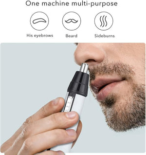 4 In1 Electric Nose Ear Trimmer for Men Shaver Rechargeable Hair Removal Eyebrow Trimer Safety Product Shaving Machine Face Care