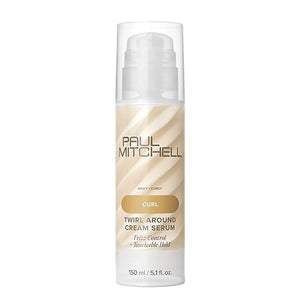Paul Mitchell Twirl Around Cream Serum Frizz Control Touchable Hold For Curly + Wavy Hair 5.1 fl. oz