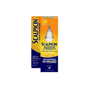 Scalpicin Scalp Itch Relief 1.5 fl Oz. Maximum Strength (Pack of 7)