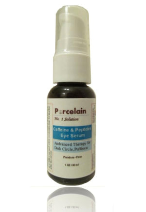 Caffeine &amp Peptides Eye Serum Enriched with Argireline¢ç Eyeseryl¢ç Haloxyl¢ç Coenzyme Q10 Caffeine Vitamin C &ampE Hyaluronic Acid Intensive Treatment for Dark Circles Puffy Baggy Eye 1 oz