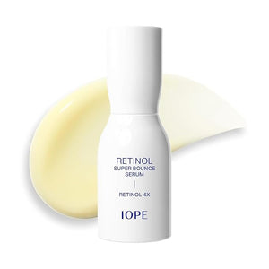 IOPE Retinol Super Bounce Serum | Korean Retinoid Eye Treatment for Anti-Aging Beginner Friendly Reduction in Fine Lines &amp Wrinkles Firming and Rejuvenating Daily Glow Routine 1.69 Fl Oz. (50