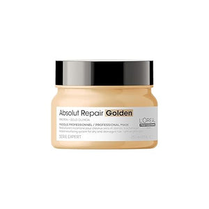 L'Or?al Professionnel Paris Absolut Repair Golden Mask - Repairs Damage &amp Provides Shine For Fine to Medium Dry &amp Damaged Hair
