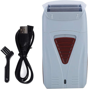 Electric Double Foil Shaver Cordless 2-in-1 Hair Trimmer Multifunctional Grooming Tool