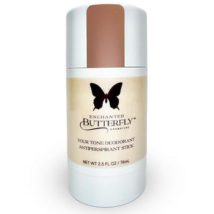 Enchanted Butterfly Tinted Antiperspirant Deodorant Stick- Medium Tone for Woman, Matches Medium Skin Tone For a Natural Look, Fresh Scent, For all Day Protection 2.5oz 1 count Original