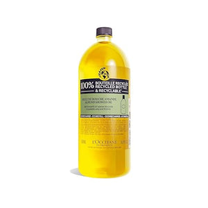 L'OCCITANE Cleansing &amp Softening Almond Shower Oil Body Wash &amp Shaving Base Purifies &amp Smooths Without Drying Skin Milky Lather Nourishing Skincare