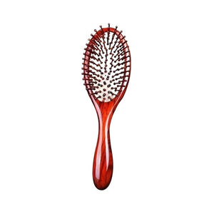 Wood Massage Hairbrush Women Hair Brushes Air Cushion Hair Combs Scalp Massagers Hair Combs 8.3Inch