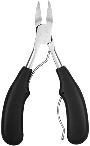 Nail Clipper for Ingrown Toenail Podiatry Correction Nippers Cuticle Cutters Cut Pedicure Manicure Hand Foot Dead Skin Care Tool(Black)