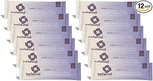 Tailwind Nutrition Endurance Fuel, Sports Drink Powder Single Serving with Electrolytes, Non-GMO, Free of Soy, Dairy, and Gluten, Vegan-Friendly, Naked Unflavored, Pack of 12