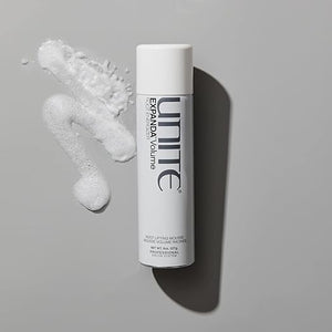 UNITE Hair - EXPANDA Volume - Volumizing Spray Foam for Lift Root Support &amp Medium Hold - Ideal for Fine &amp Limp Hair 8 oz